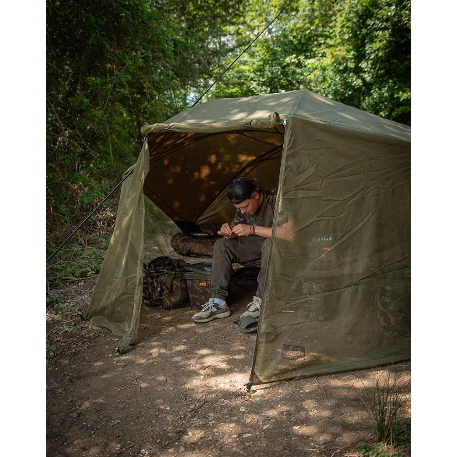 Мрежа за чадър Fox 60 Inch Khaki Mozzy Mesh CUM361