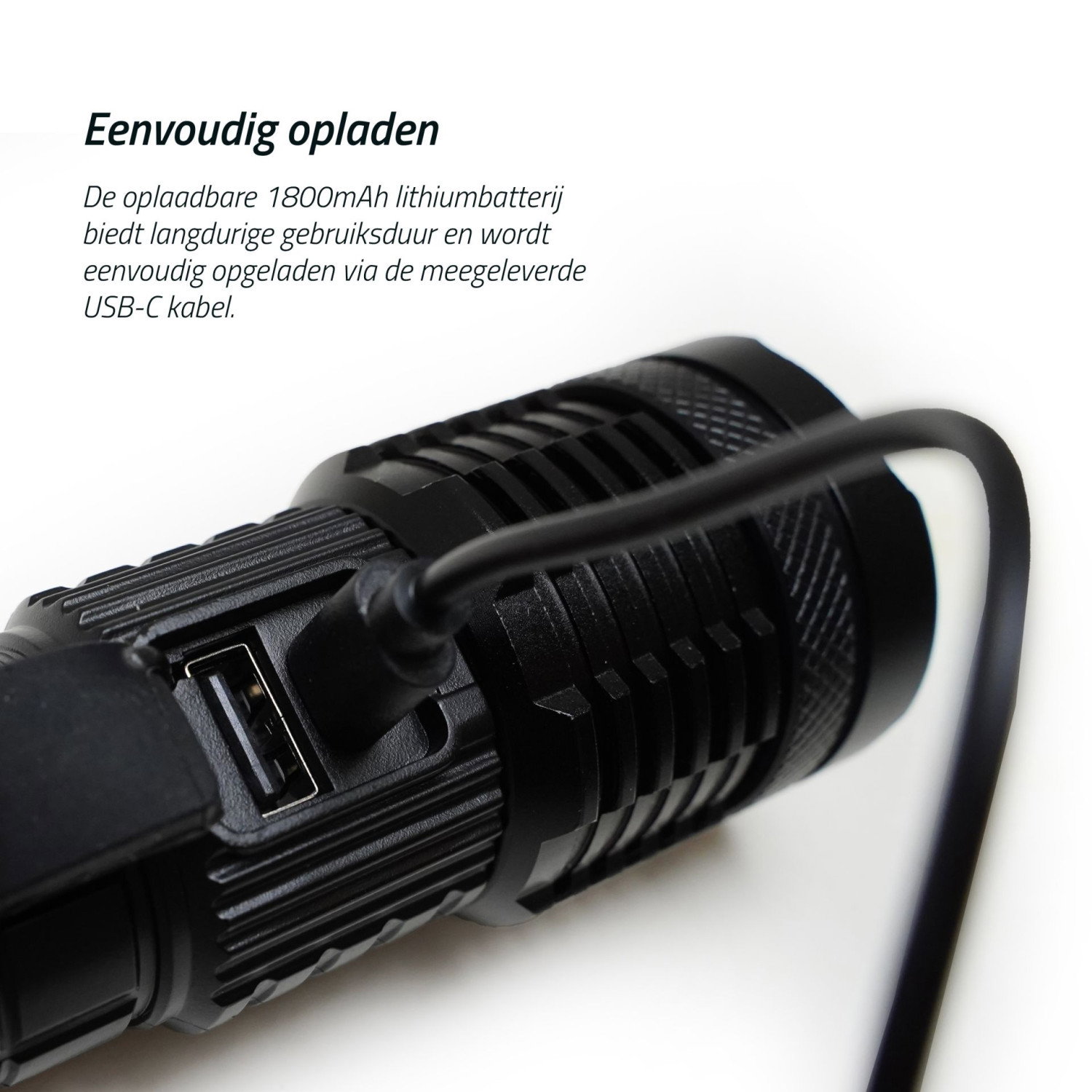 Фенер Faith High Power 10W Laser LED Flashlight Rechargeable 962889
