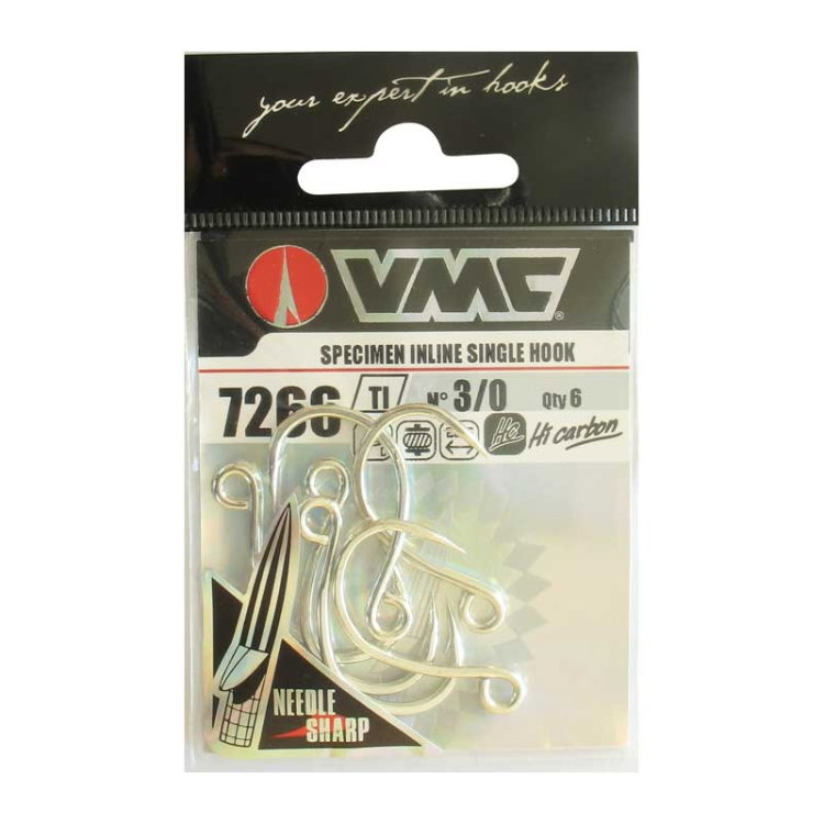 Куки VMC 7266 TI Inline Single Hook 935536