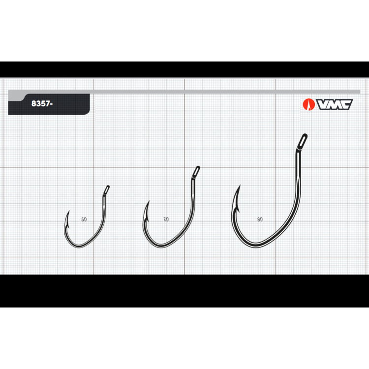 Куки VMC 8357 NT 6X Strong Livebait / Catfish Hook 935518