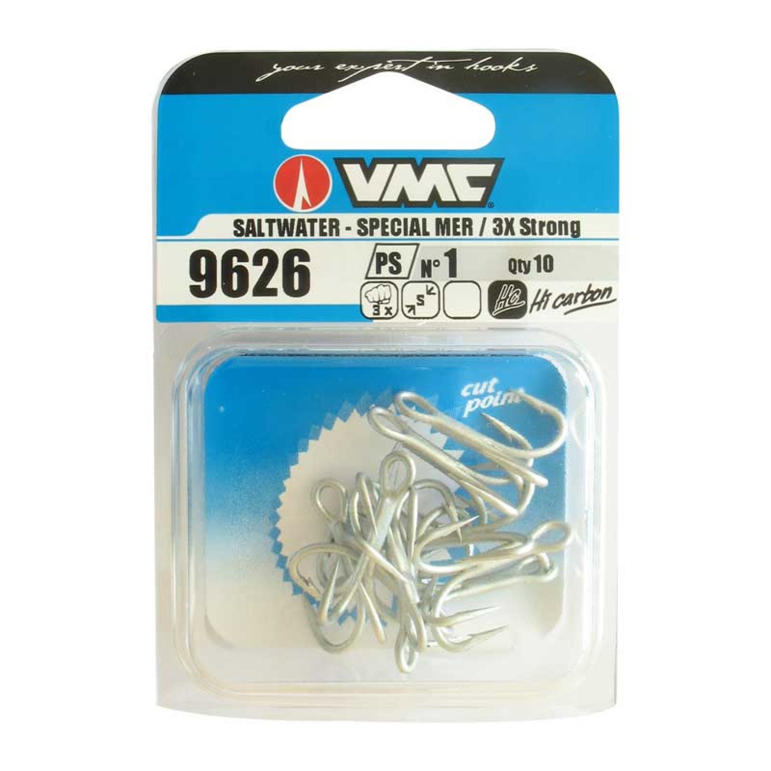 Тройни куки VMC 9626 PS O'Shaughnessy 3X-Strong X-Short Treble 937589