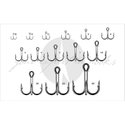 Тройни куки VMC 9651 BN X-Short X-Strong Round Treble 935455