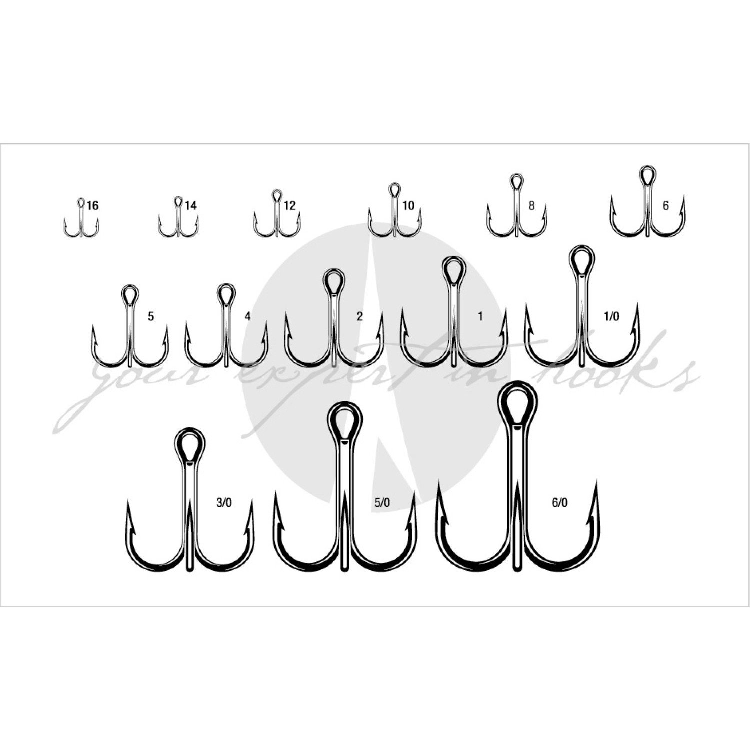 Тройни куки VMC 9651 BN X-Short X-Strong Round Treble 935455