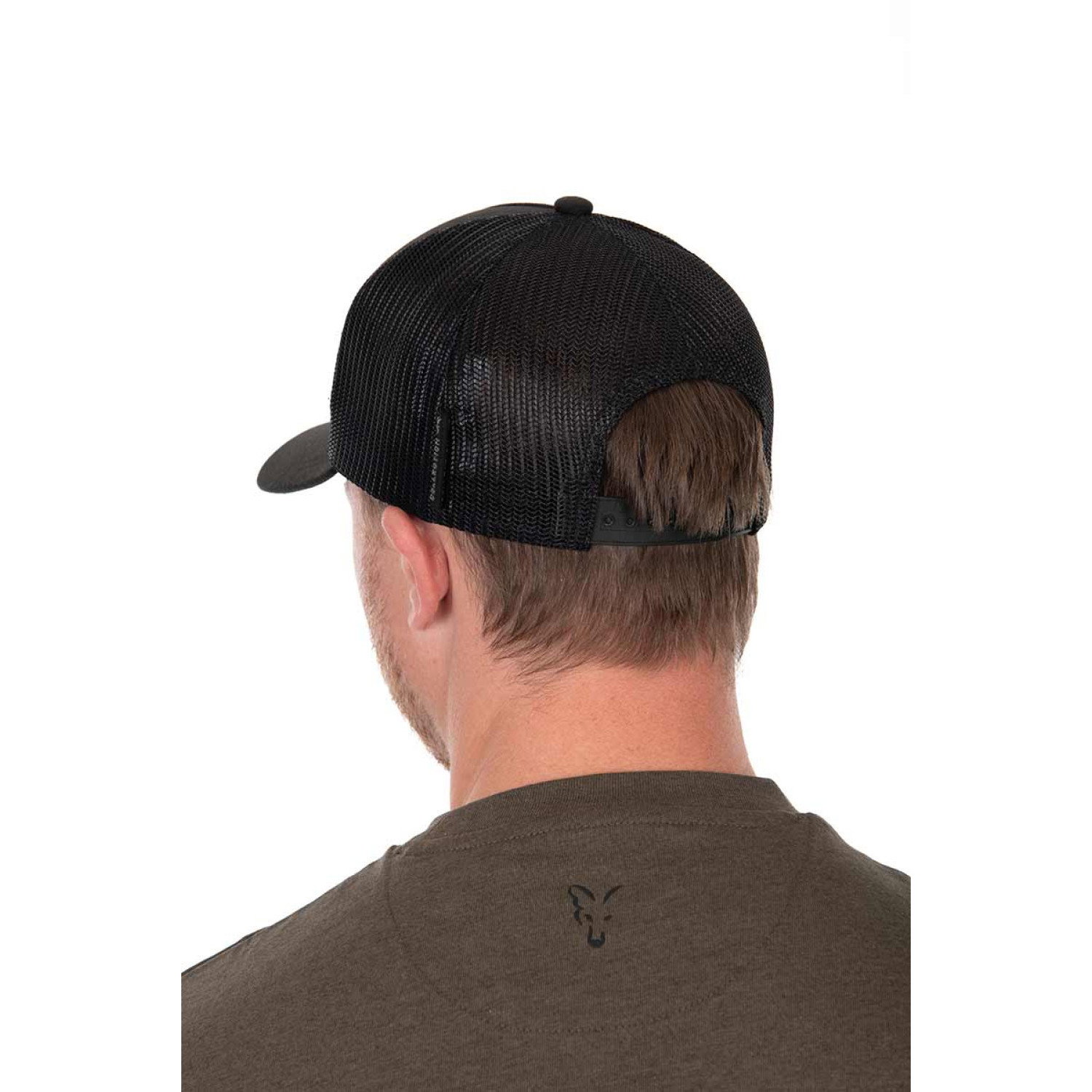 Шапка Fox Collection Trucker Cap Black/Orange CHH034