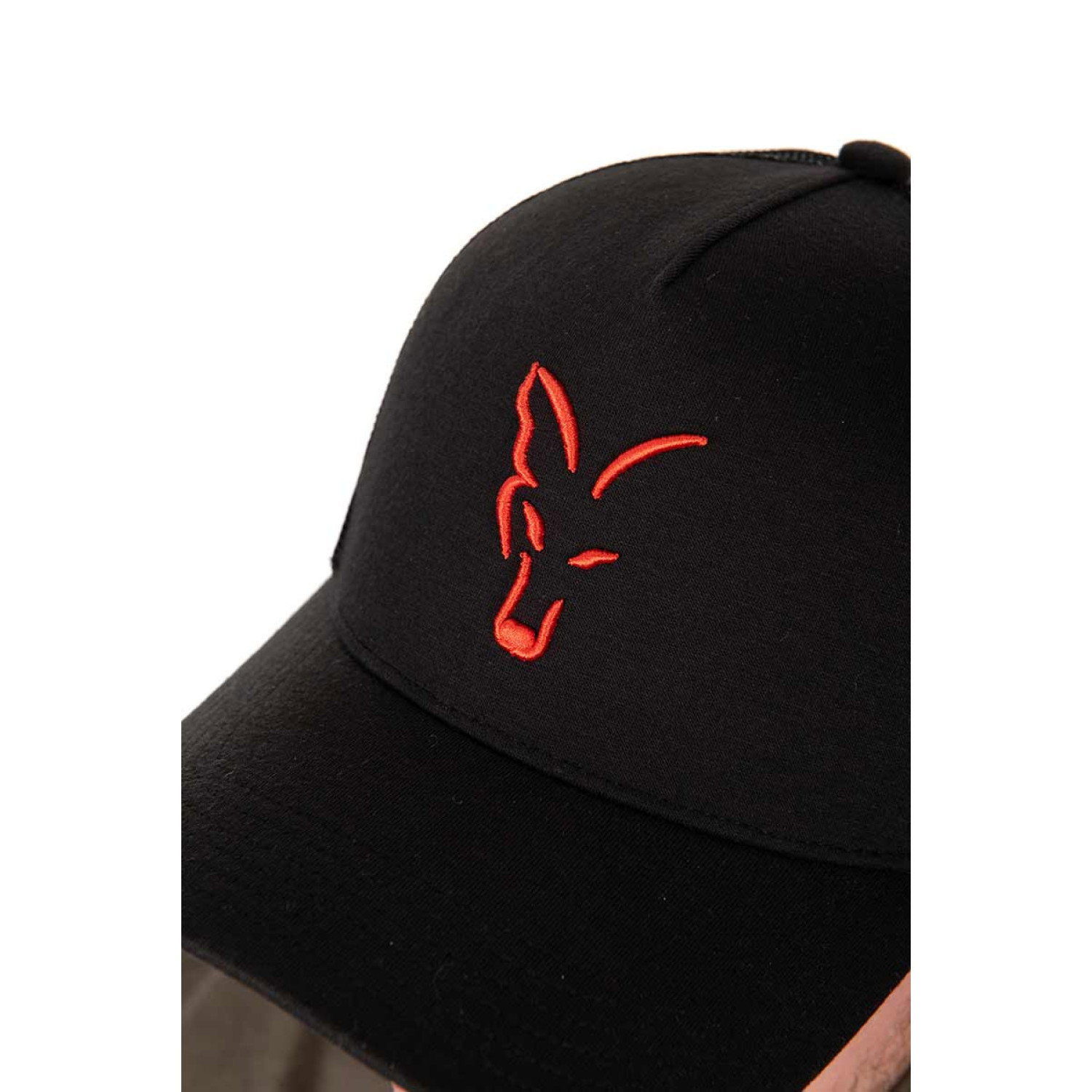 Шапка Fox Collection Trucker Cap Black/Orange CHH034