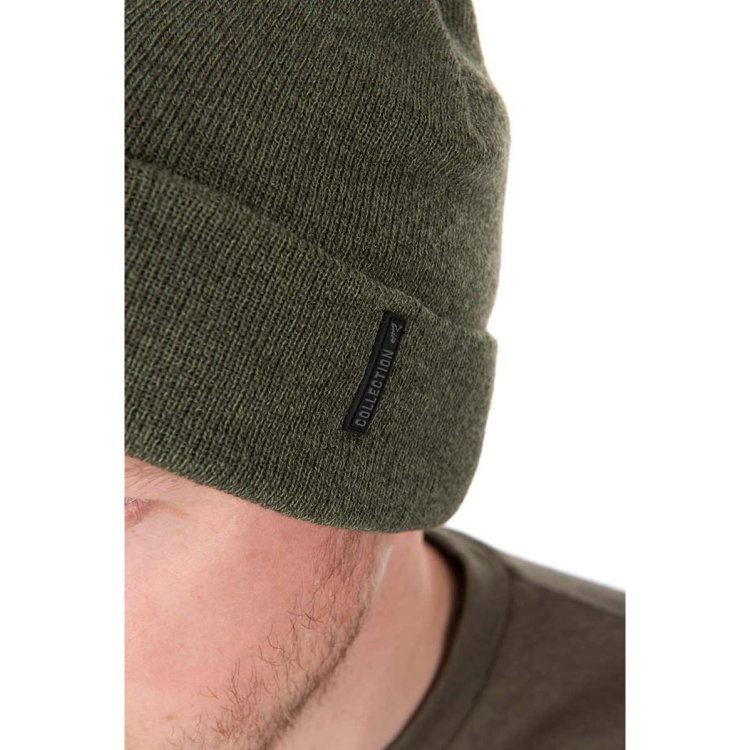 Шапка Fox Collection Bobble Hat, Green/Black CHH037