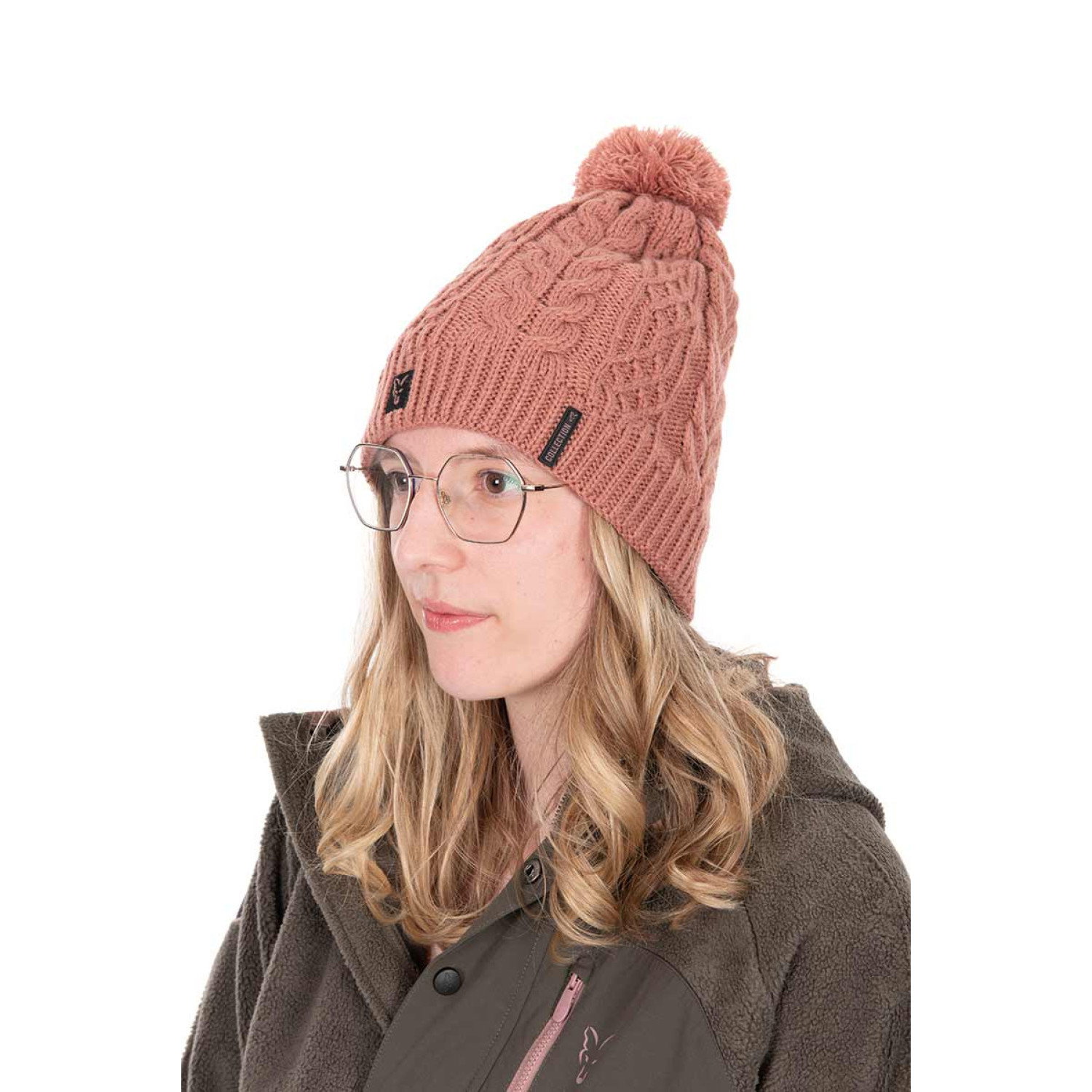 Шапка Fox Ladies Knitted Bobble Hat CHH049