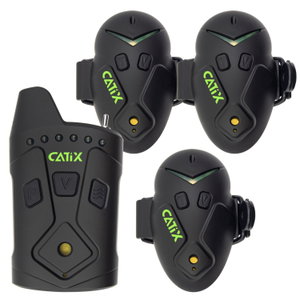 Комплект сигнализатори Catix XP8 Catfish Bite Alarms Set DOM068070765