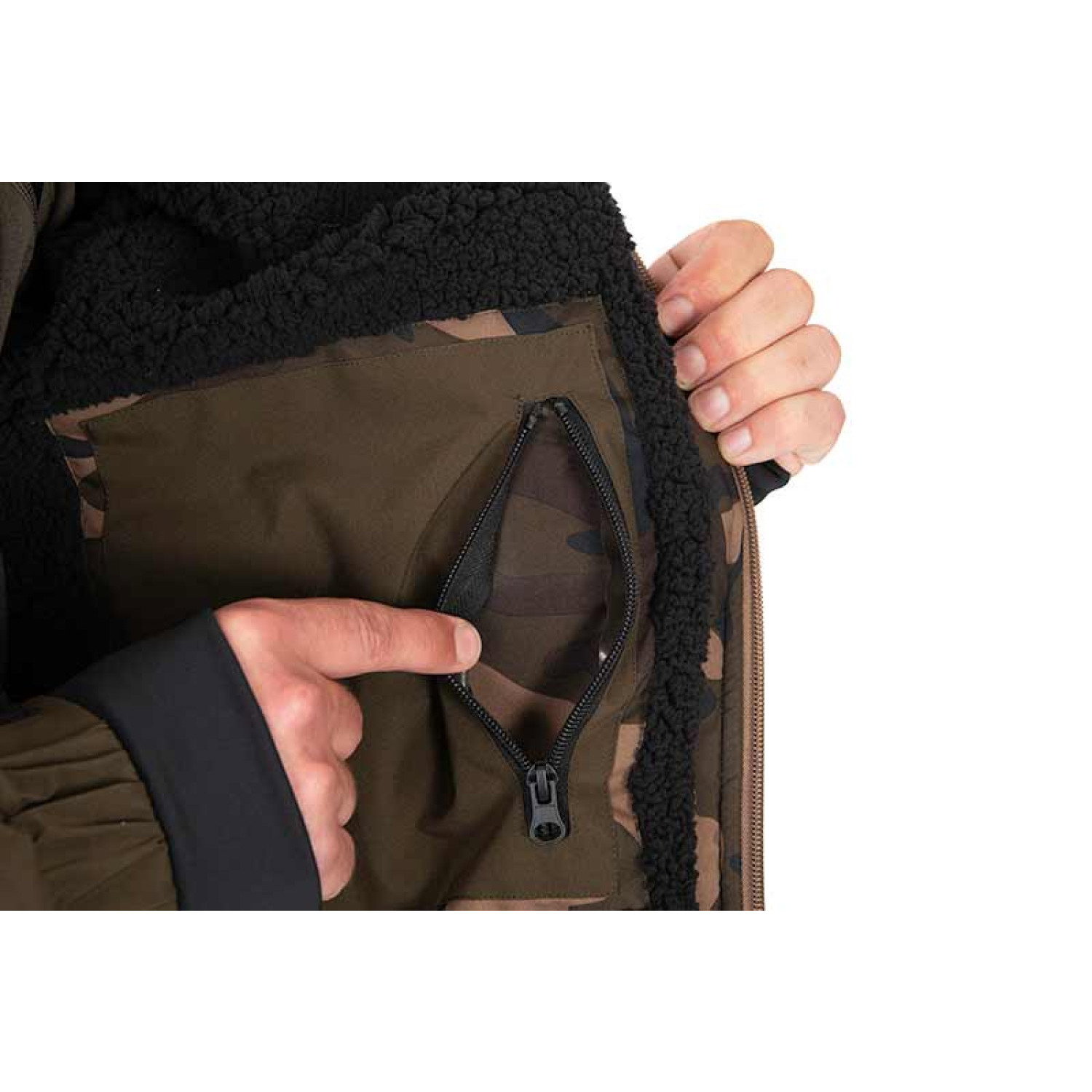 Яке Fox Кhaki Sherpa Tec Jacket CFX373
