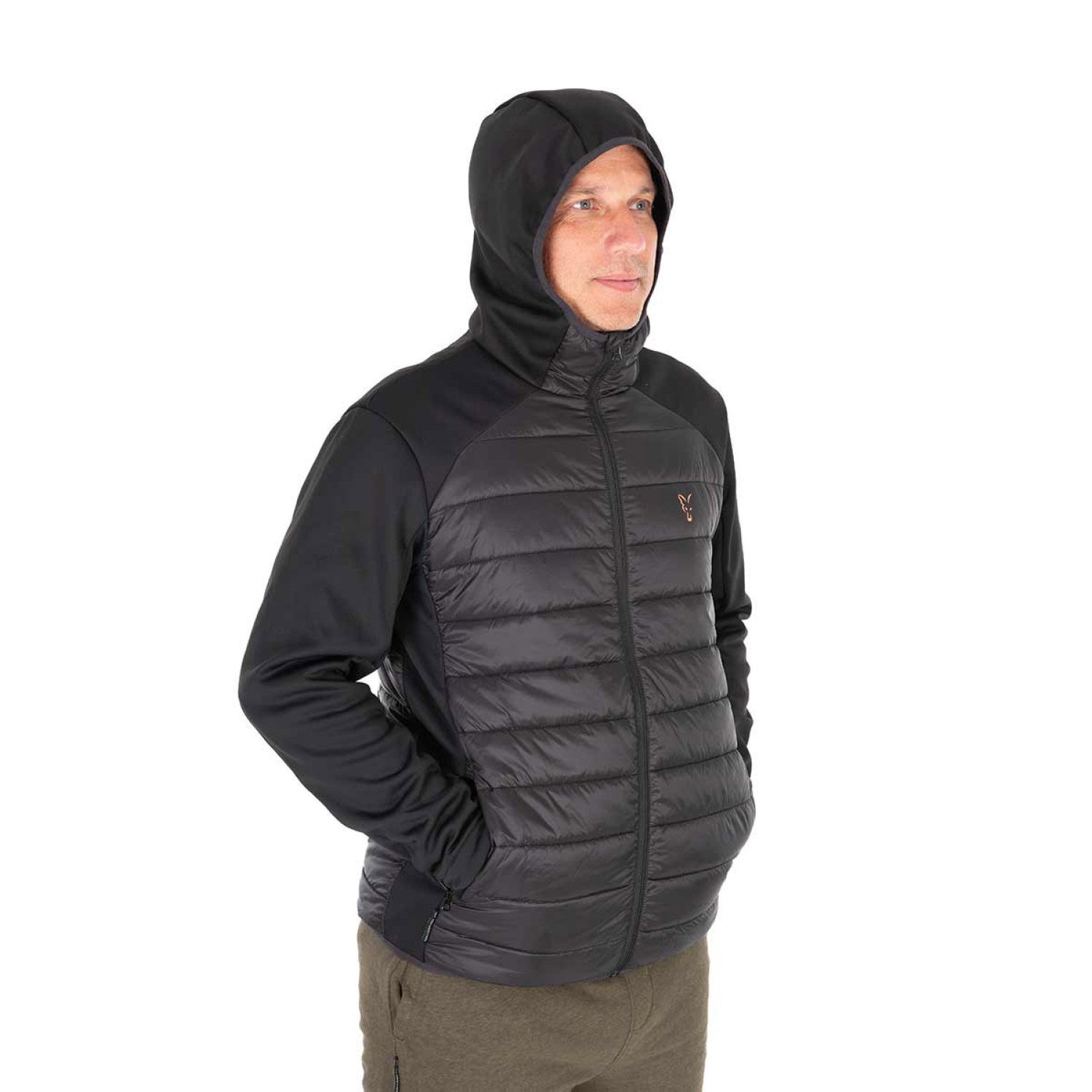 Яке Fox Collection Hybrid Jacket, Black/Orange CCL338