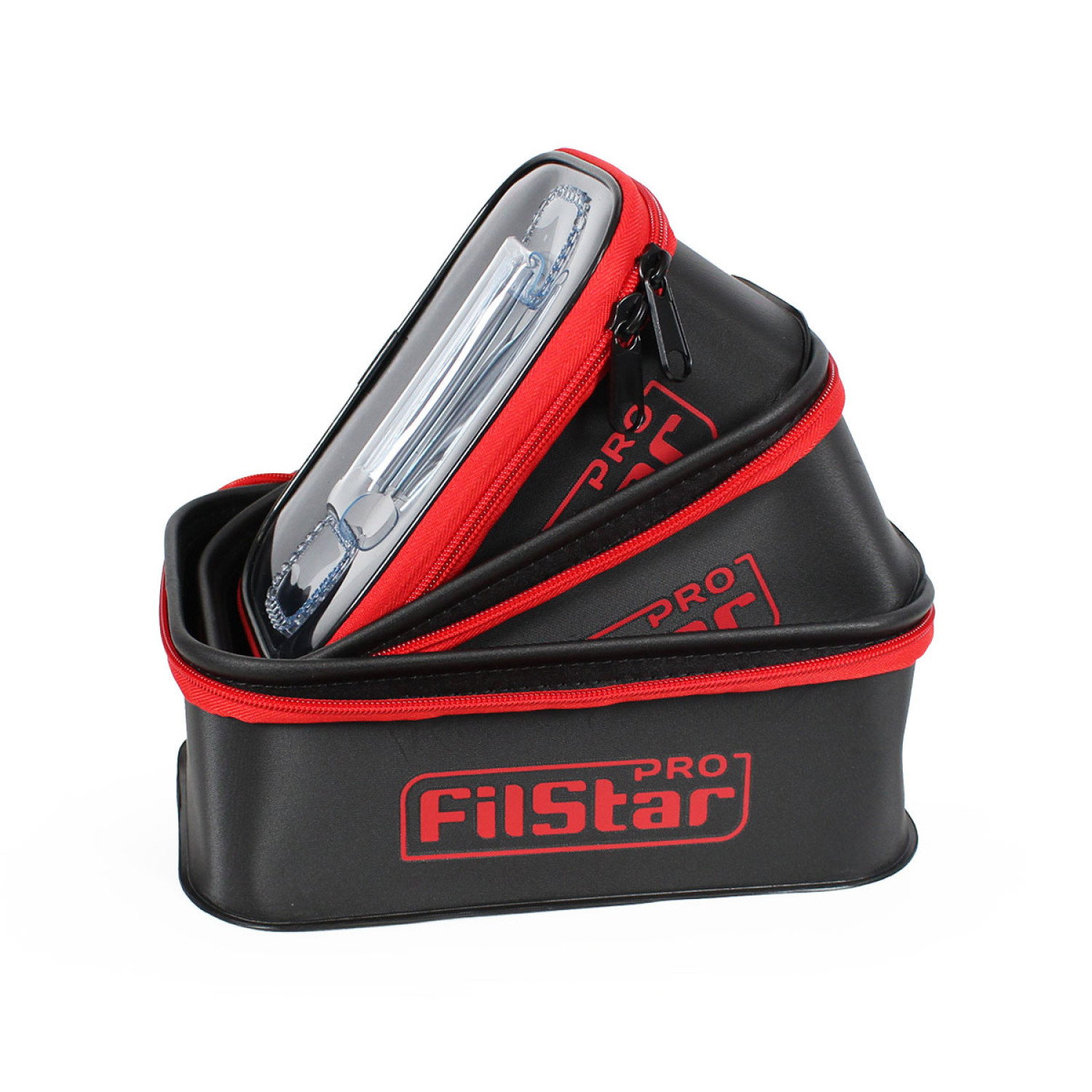 Чантичка за аксесоари с прозрачен капак Filstar EVA 962914