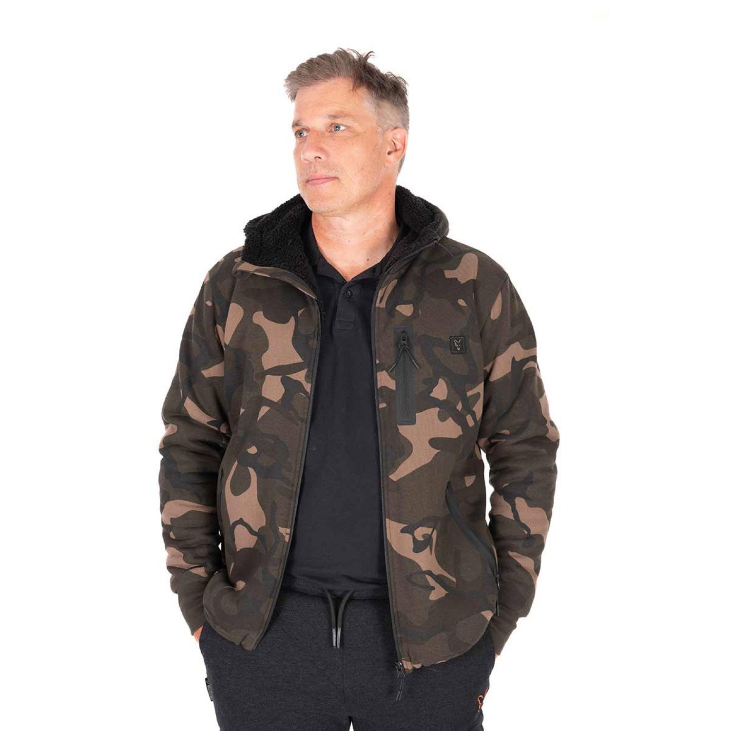 Яке Fox Camo Full Zip Prem Sherpa 310 Hoodie CFX523