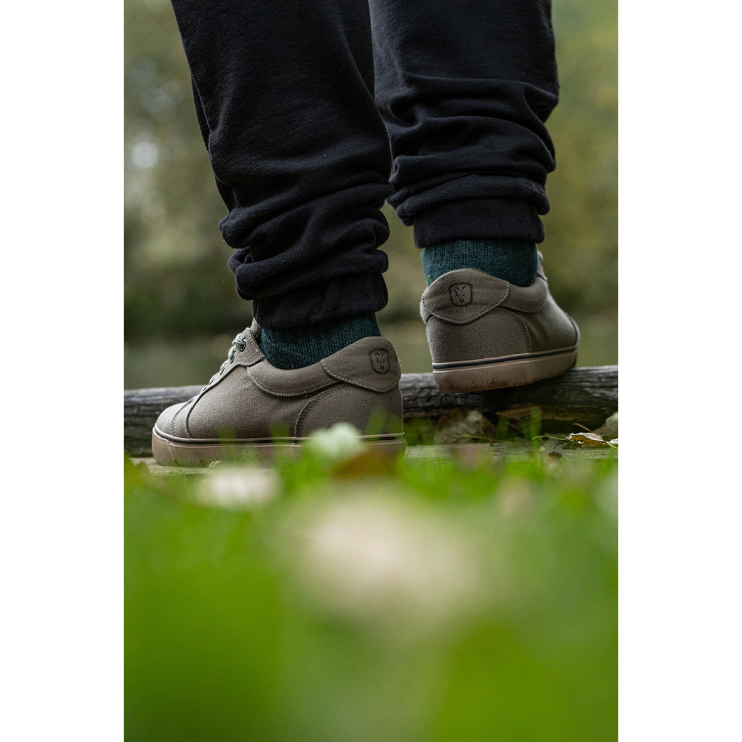 Обувки Fox Khaki Canvas Shoes CFW244