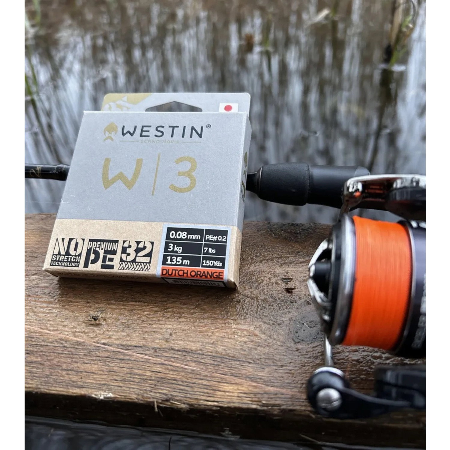 Влакно плетено W3 8-Braid Dutch Orange L008-100-135