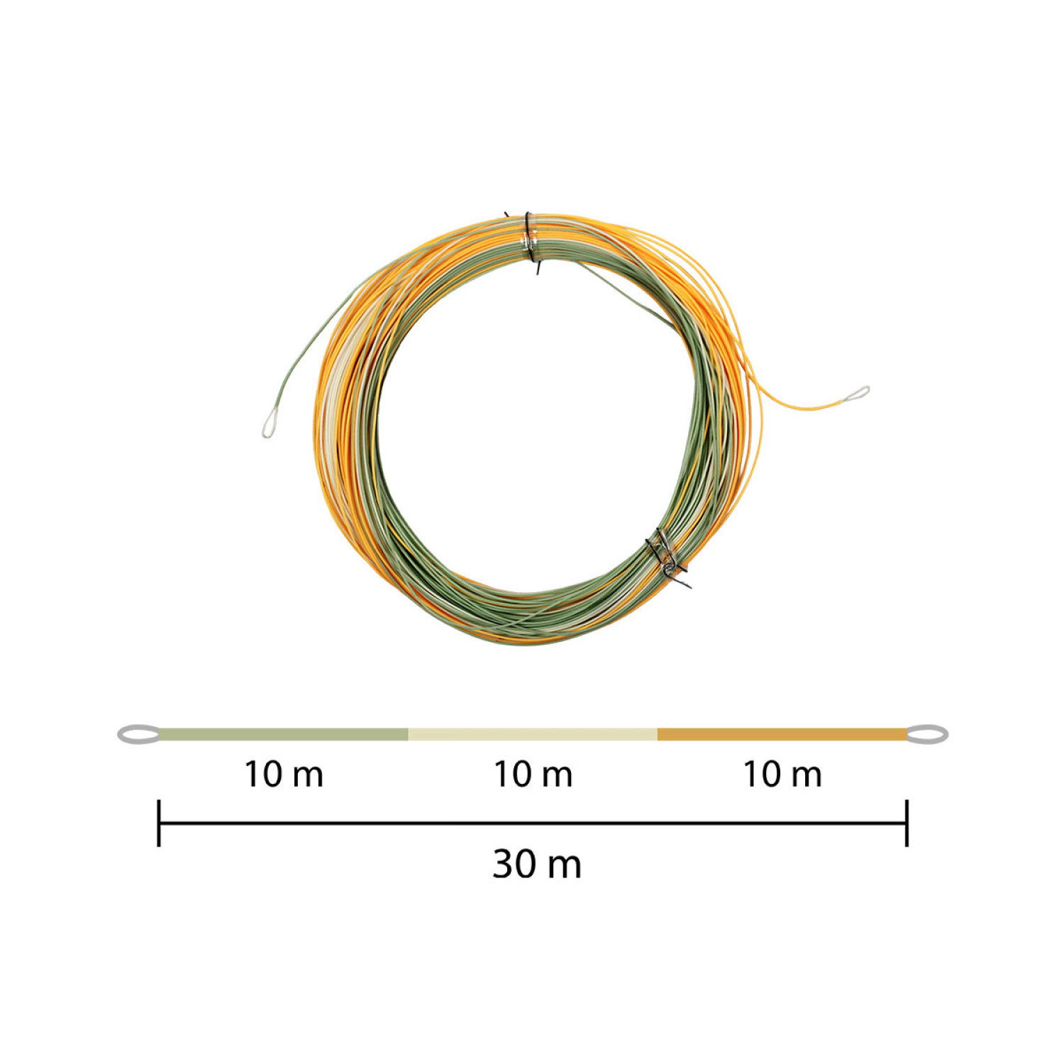 Шнур Lazer Professional Adventure Fly Shooting Line NYMPH Fly Shooting Line NYMPH