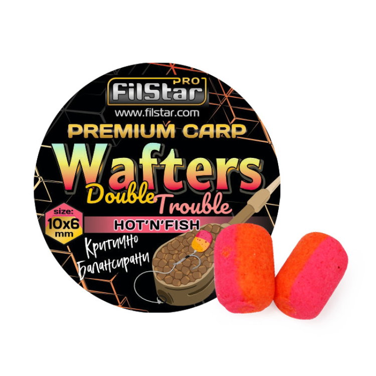 Дъмбели за фидер Double Trouble Wafters FilStar Premium Carp 962781