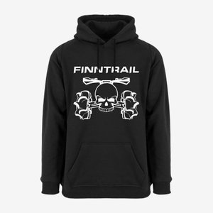 Hoody ATV skull 6807 Black XXL