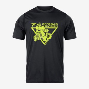 T-shirt ATV 6708 BlackYellow S