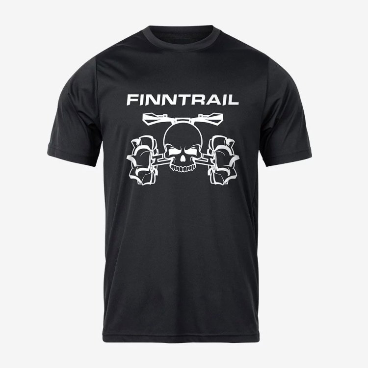 T-shirt ATV skull 6707 Black M