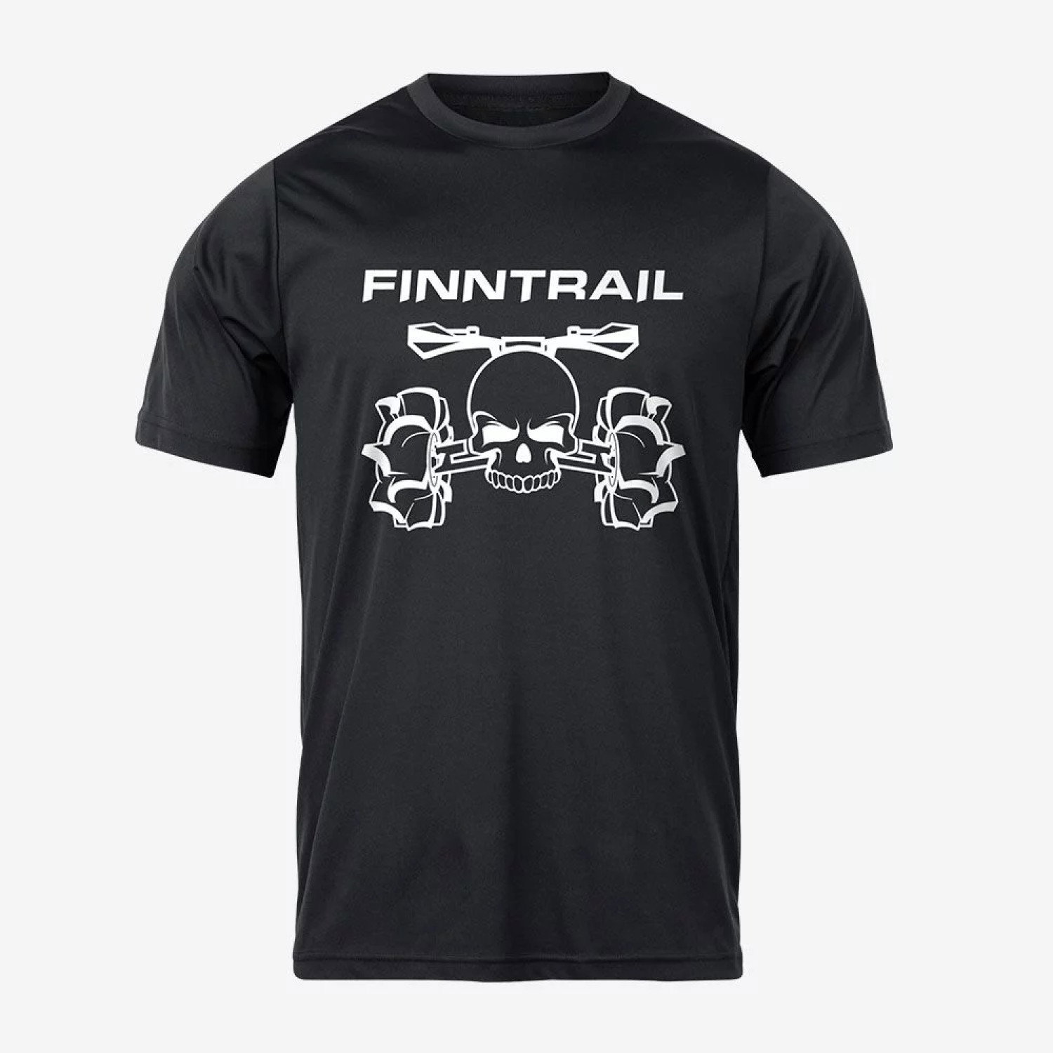 T-shirt ATV skull 6707 Black S