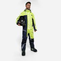 Overall Backcountry 3901 DarkGreyLime XS