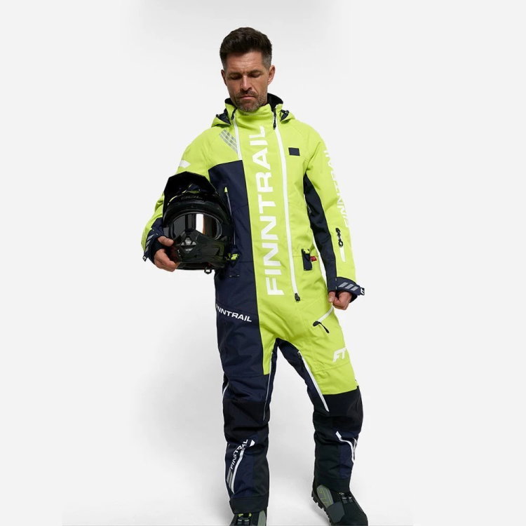 Overall Backcountry 3901 DarkGreyLime XS