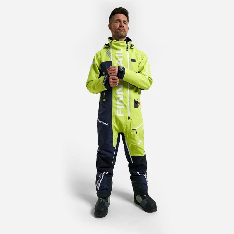 Overall Backcountry 3901 DarkGreyLime XS