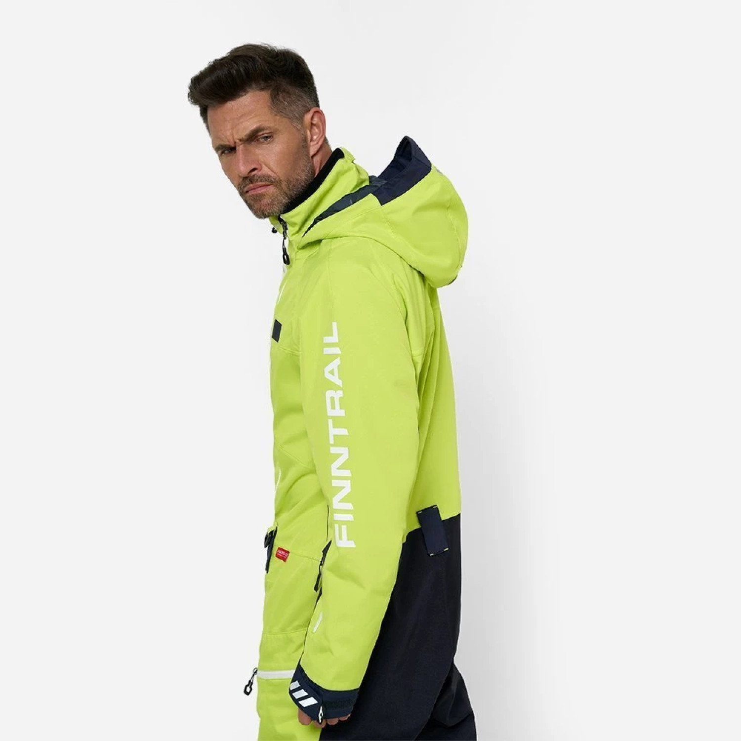 Overall Backcountry 3901 DarkGreyLime XS