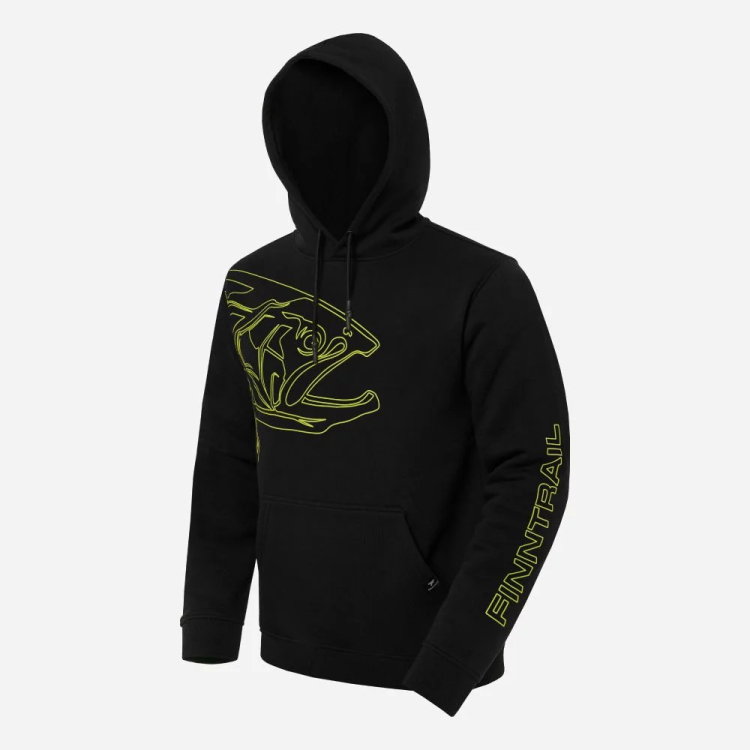 Hoody Big Fish 6811 BlackYellow S