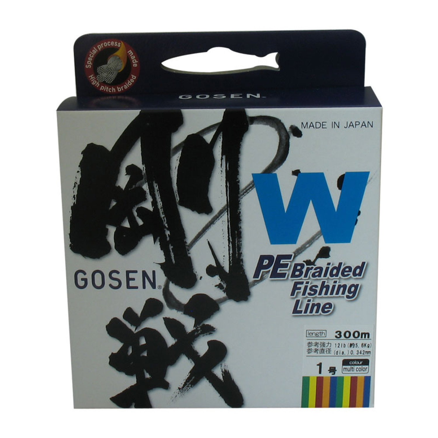 Плетено влакно Gosen-W 4ply Multi 300 m 934098