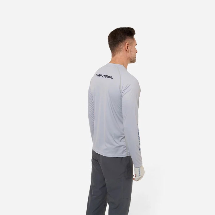 longsleeve Wave Fish 6611 Grey S