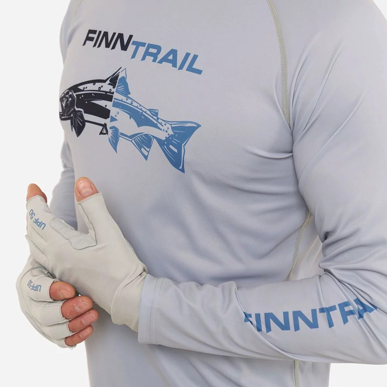 longsleeve Wave Fish 6611 Grey S
