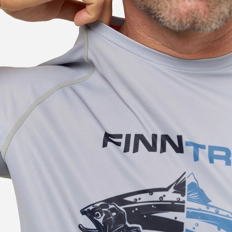 longsleeve Wave Fish 6611 Grey S