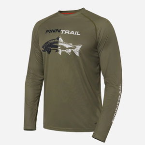 longsleeve Wave Fish 6611 Khaki L