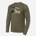 longsleeve Wave Fish 6611 Khaki S