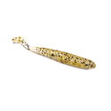 143 - Clear/Black-Gold Flake
