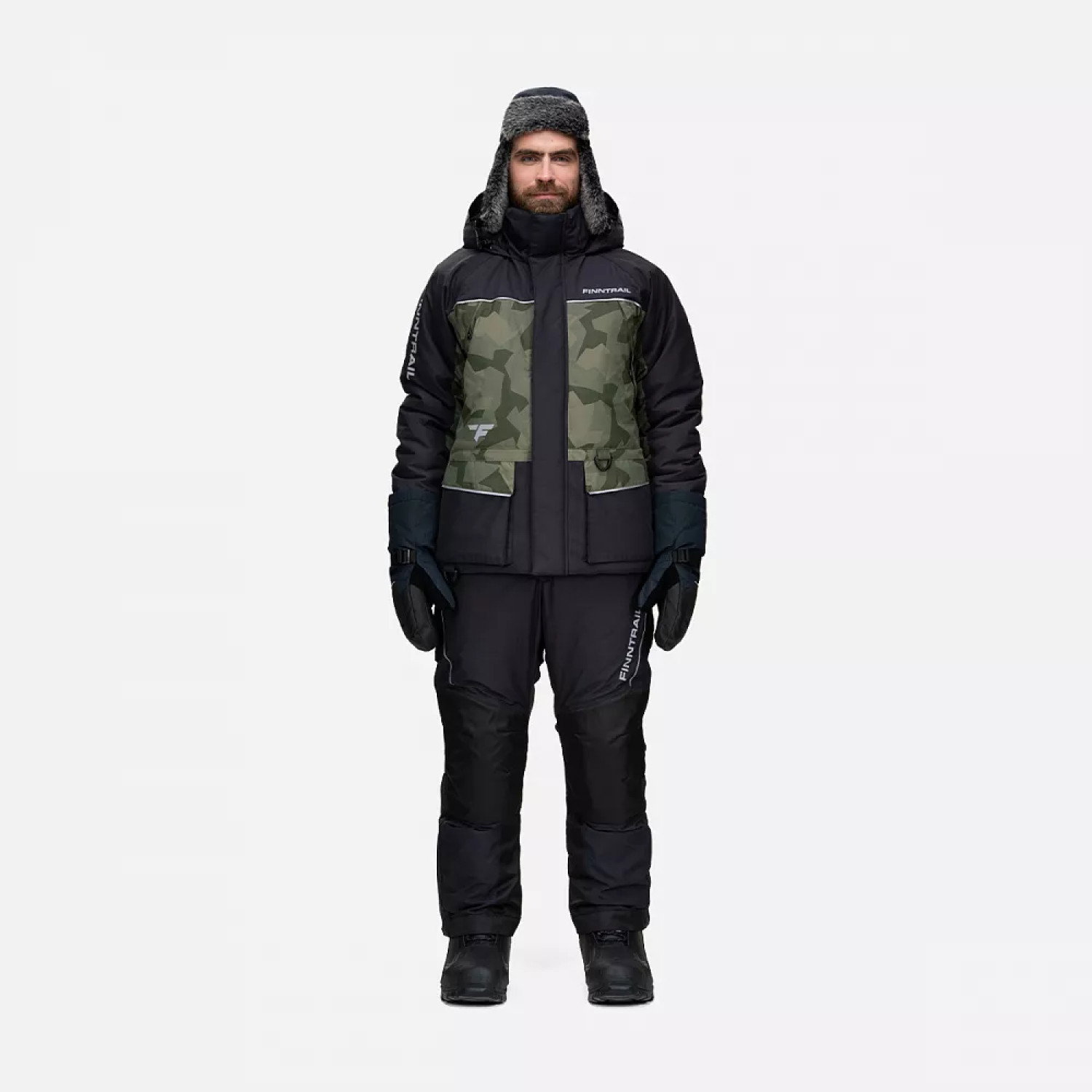 Suit Nordy 3757 CamoShadowGreen XS