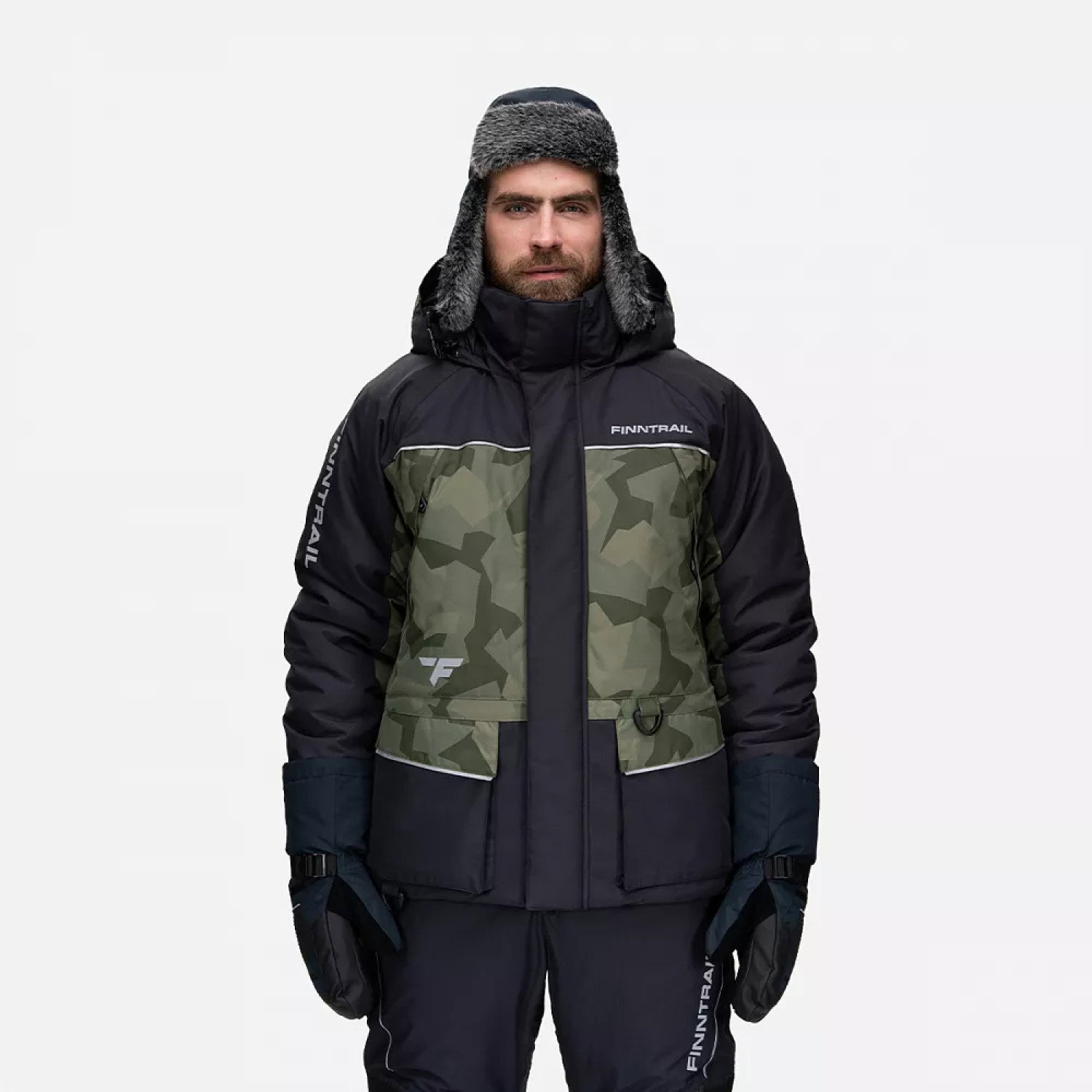 Suit Nordy 3757 CamoShadowGreen XS