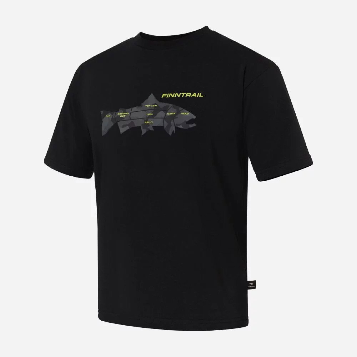 T-shirt Big Fish 6719 BlackYellow XL