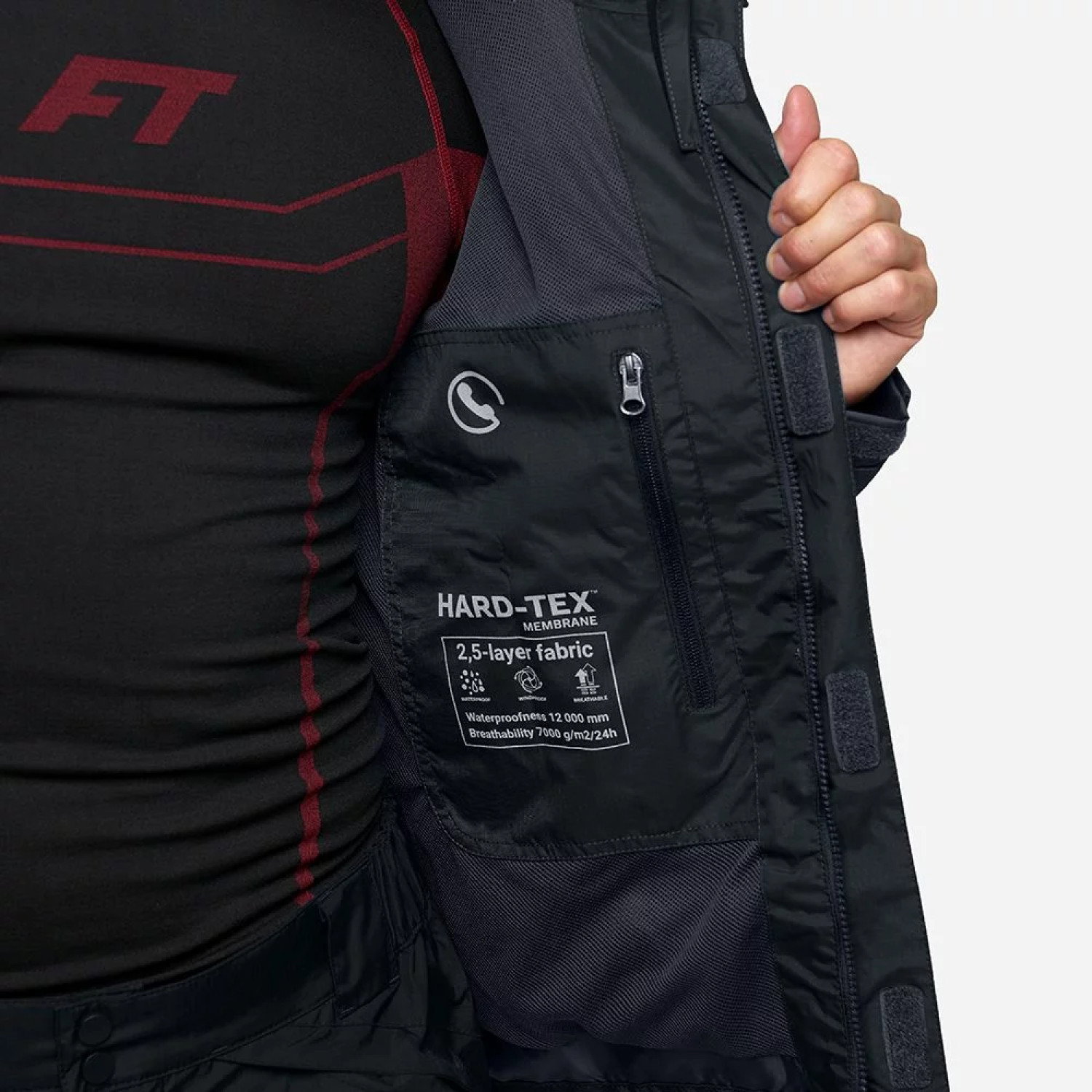 Jacket LightSuit 3504 Graphite XXL