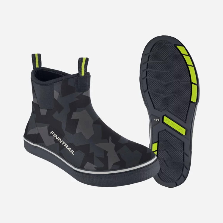 Rubber Boots Deck 7518 CamoShadowBlack 12