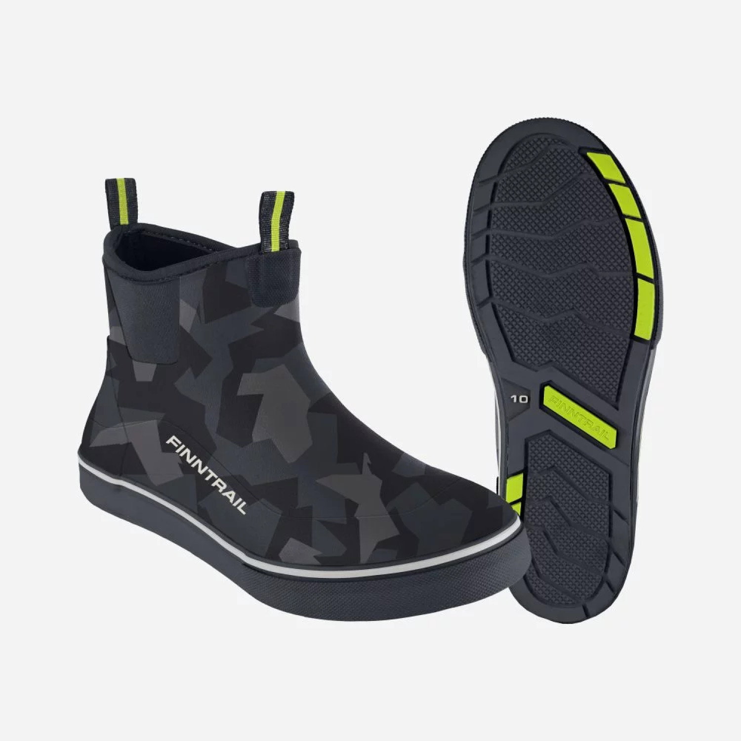 Rubber Boots Deck 7518 CamoShadowBlack 12