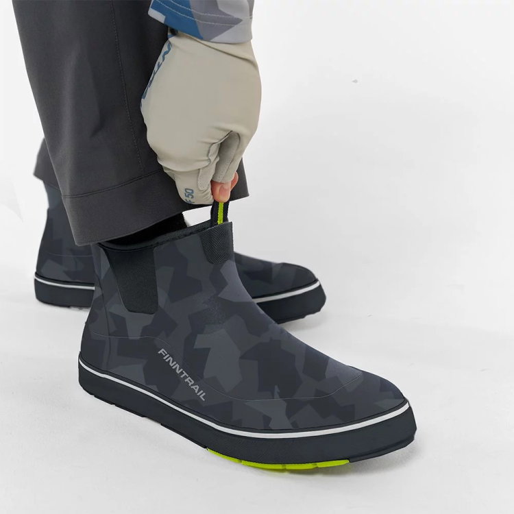 Rubber Boots Deck 7518 CamoShadowBlack 6
