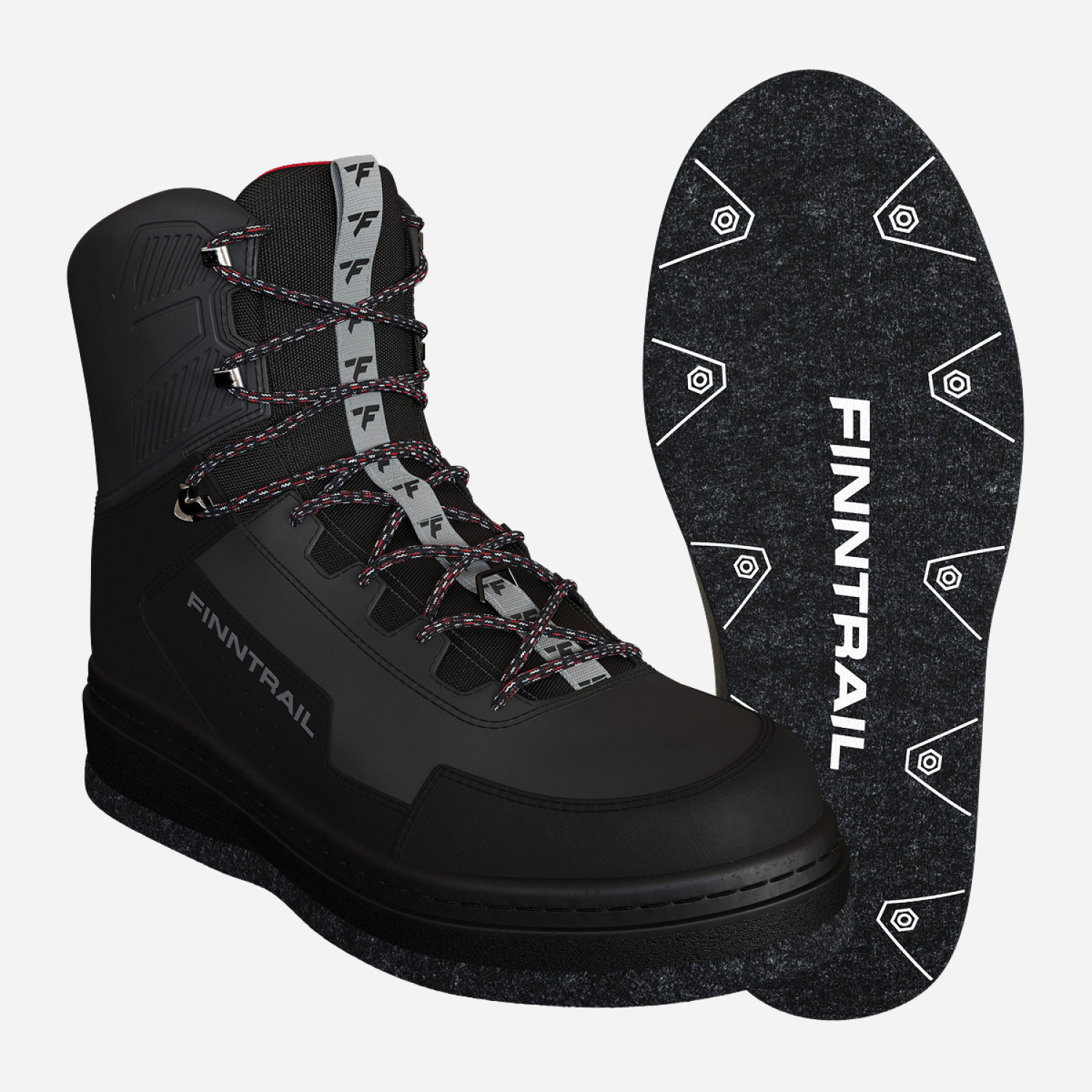 Boots Wademan 5202 DarkGrey 10