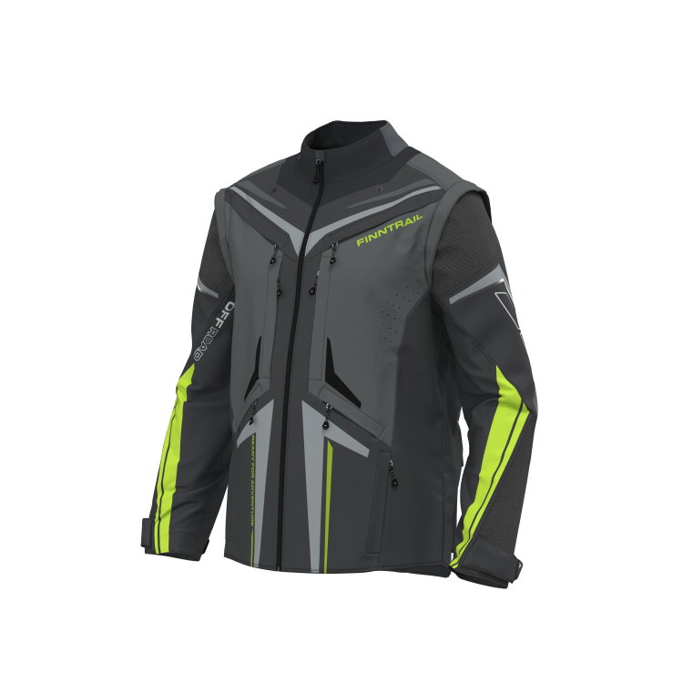 Jacket Enduro 1308 GraphiteYellow XL