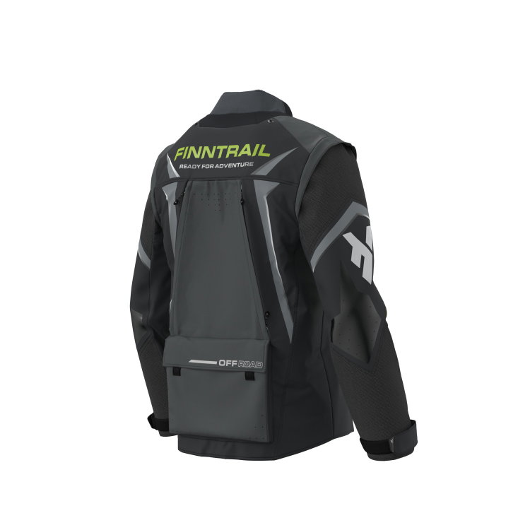 Jacket Enduro 1308 GraphiteYellow L