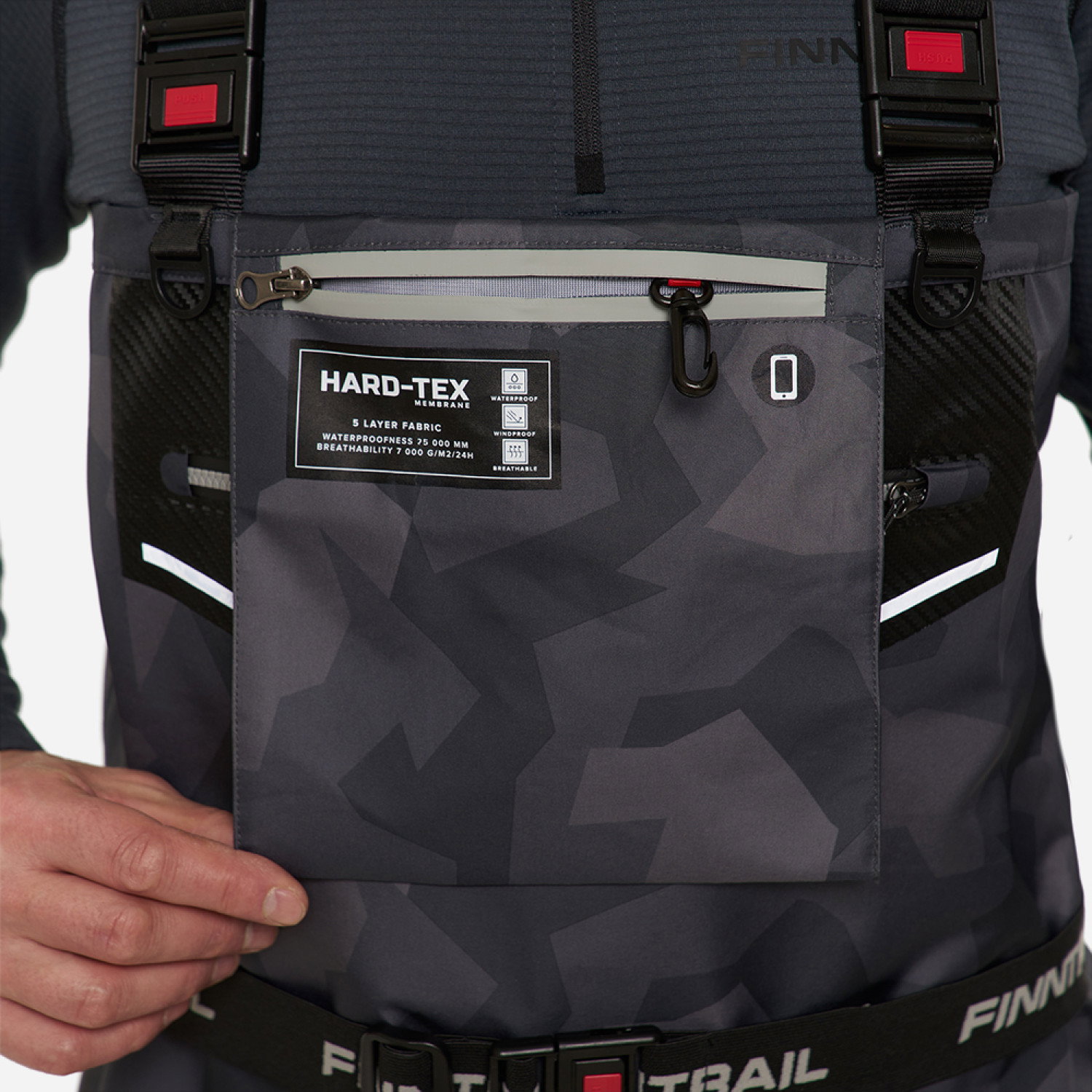 Waders Enduro 1539 CamoShadowBlack L