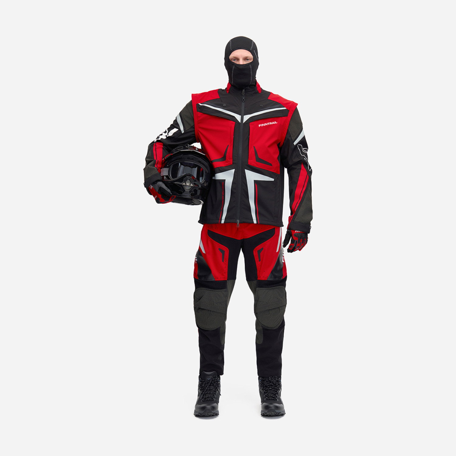 Jacket Enduro 1308 GraphiteRed XL