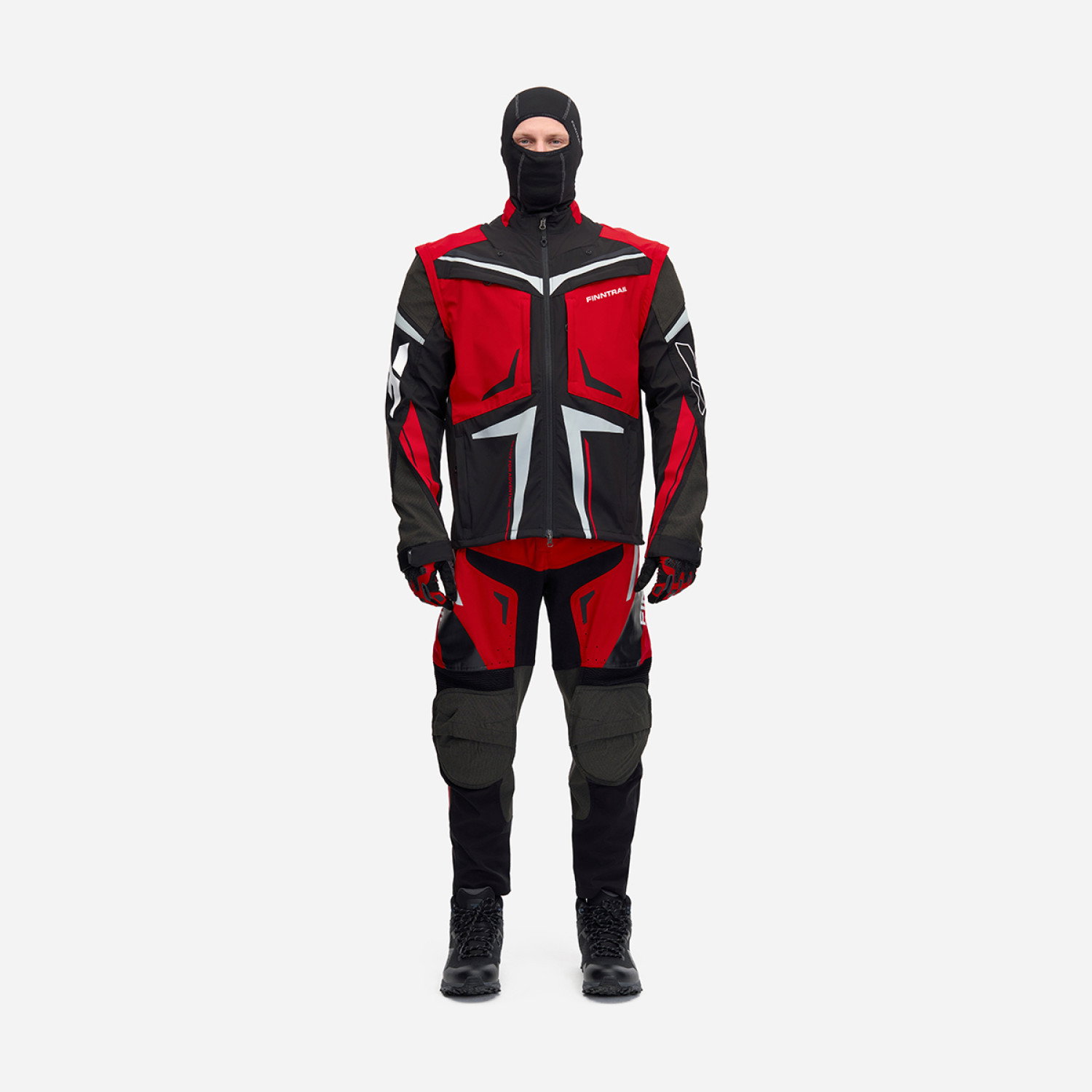 Jacket Enduro 1308 GraphiteRed XL