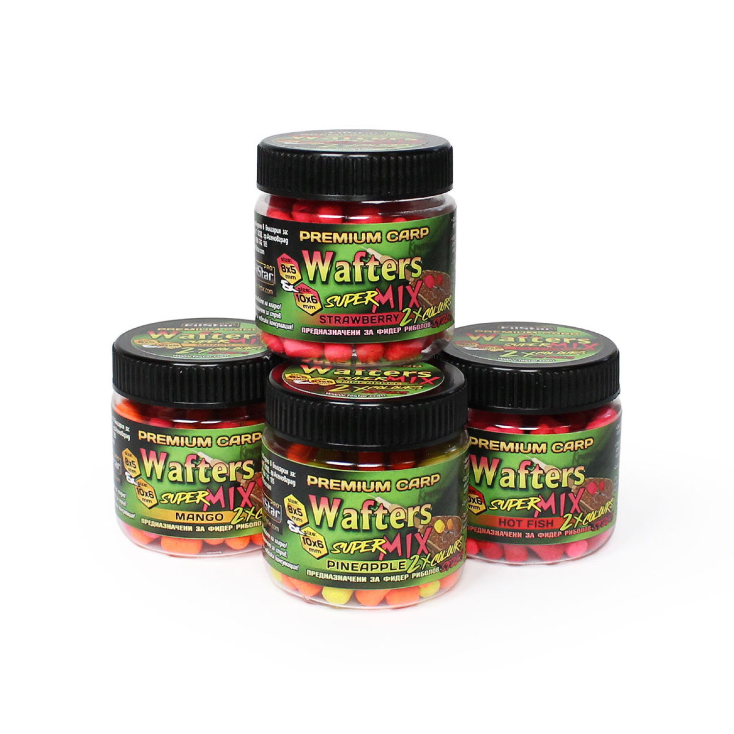 Дъмбели за фидер Super Мix Wafters FilStar Premium Carp 964642